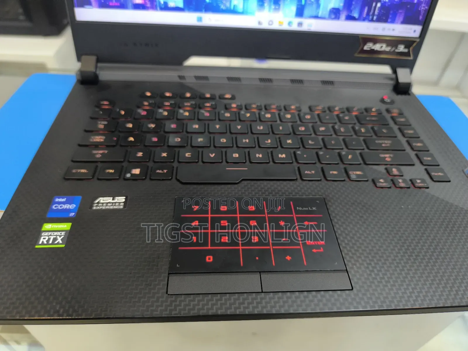 New Laptop Asus ROG Strix G15 16GB Intel Core I7 SSD 1T