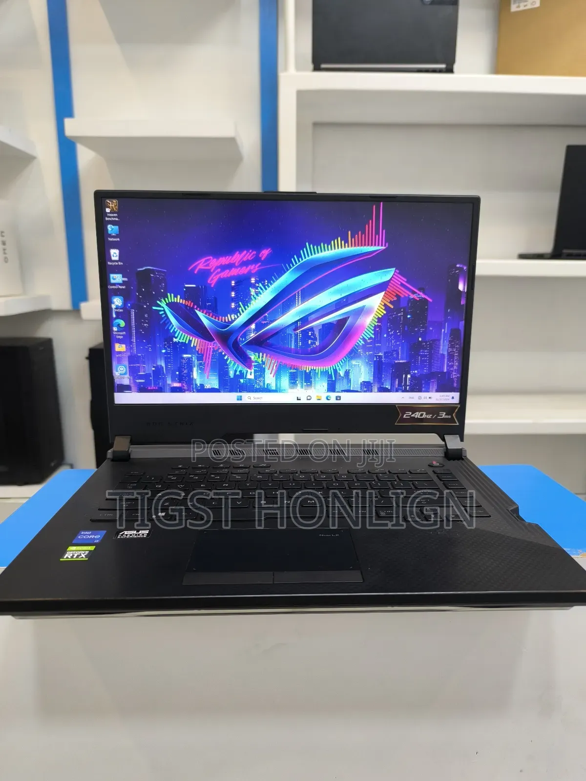 New Laptop Asus ROG Strix G15 16GB Intel Core I7 SSD 512GB