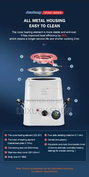 Hot Plate የኤሌትሪክ ምድጃ