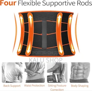 Whight Loss, Sweat AB Belt With Adjustable Pressure Straps