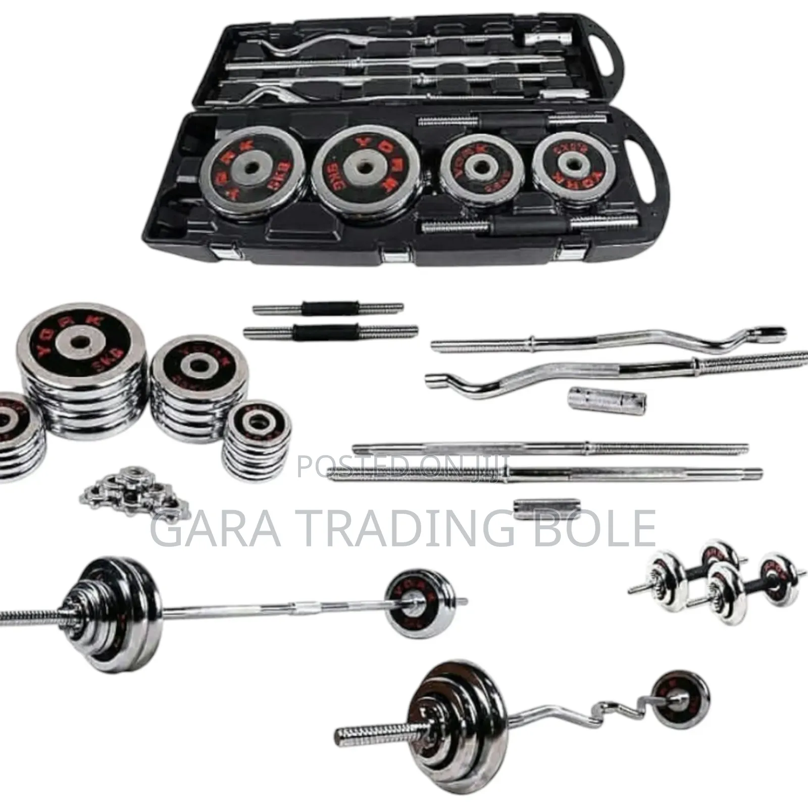 Reebok Treadmill Horse Power4 or Dumbbell and Barbell 55kg )