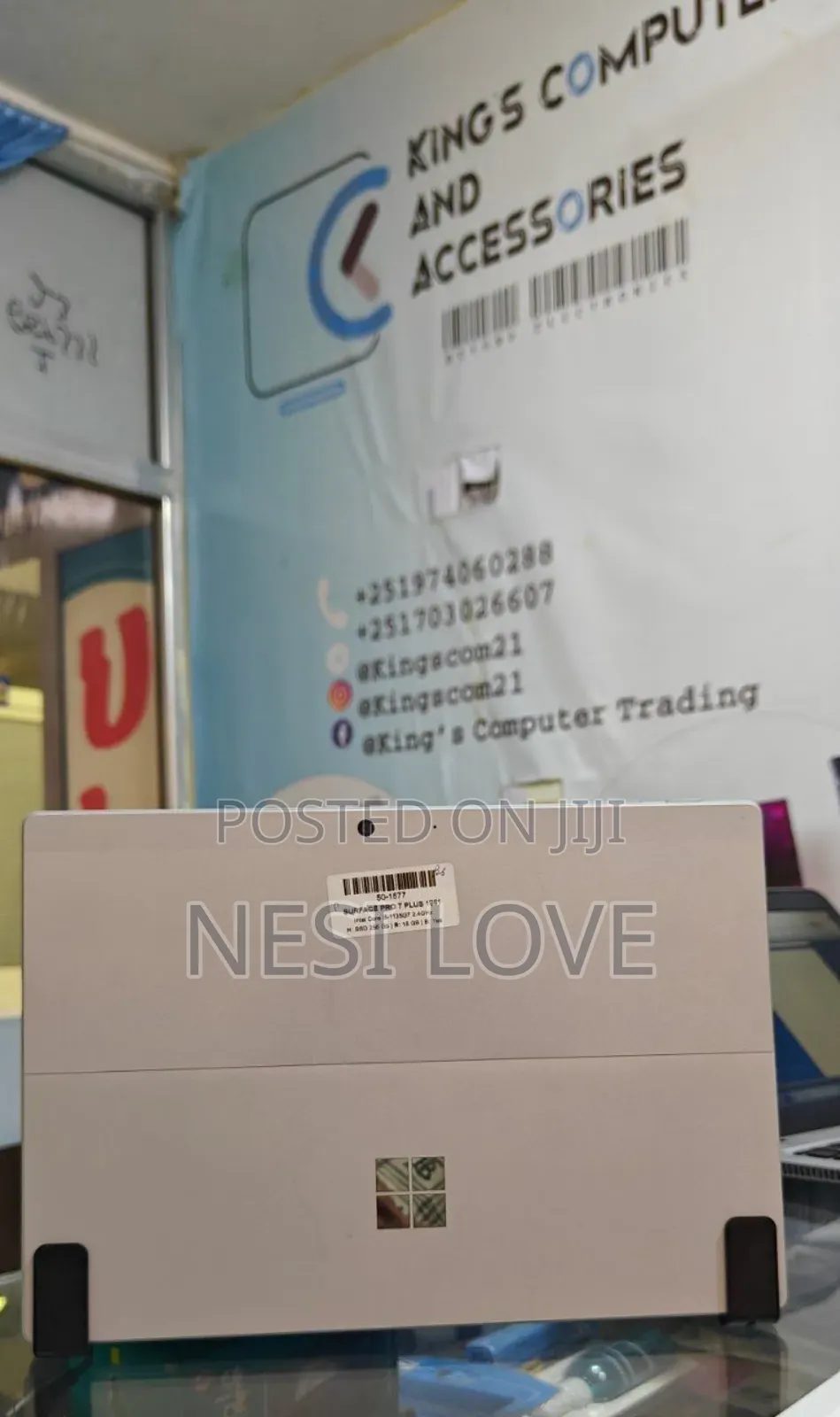 New Laptop Microsoft Surface Pro 7 16GB Intel Core I5 SSD 256GB