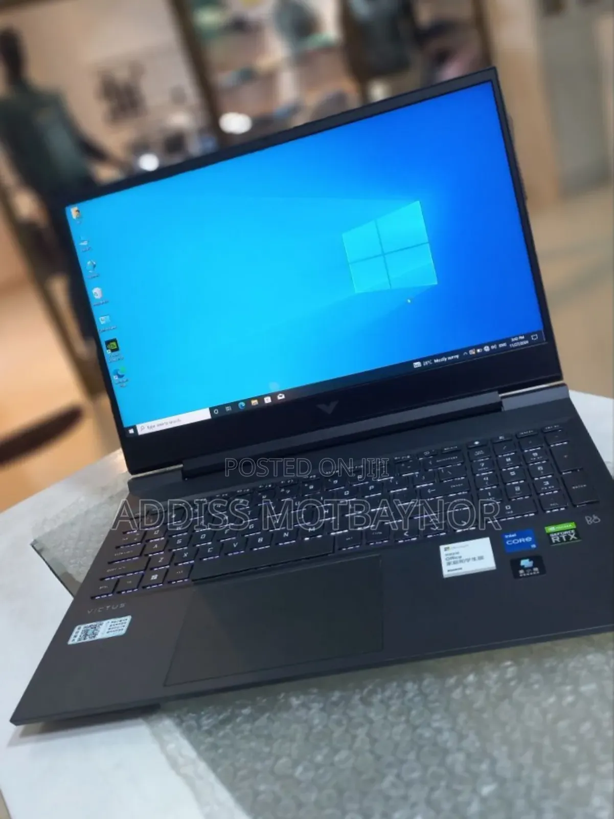 New Laptop HP Victus 15 16GB Intel Core I7 SSD 512GB