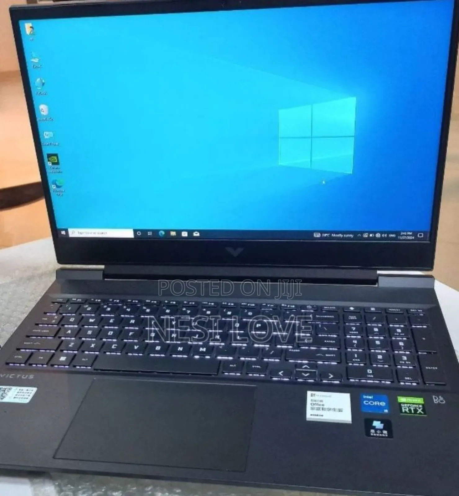 New Laptop HP Victus 16 16GB Intel Core I5 SSD 512GB