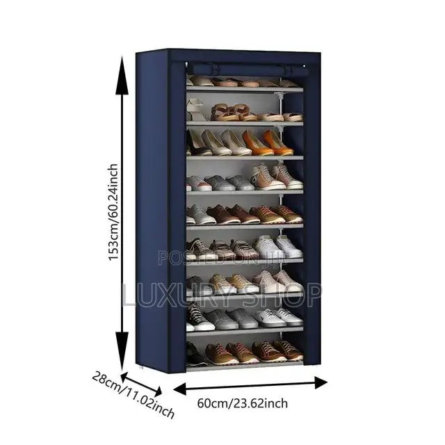10- Layer Shoe Rack
ባለ 10 ደረጃ የጫማ መደርደሪያ