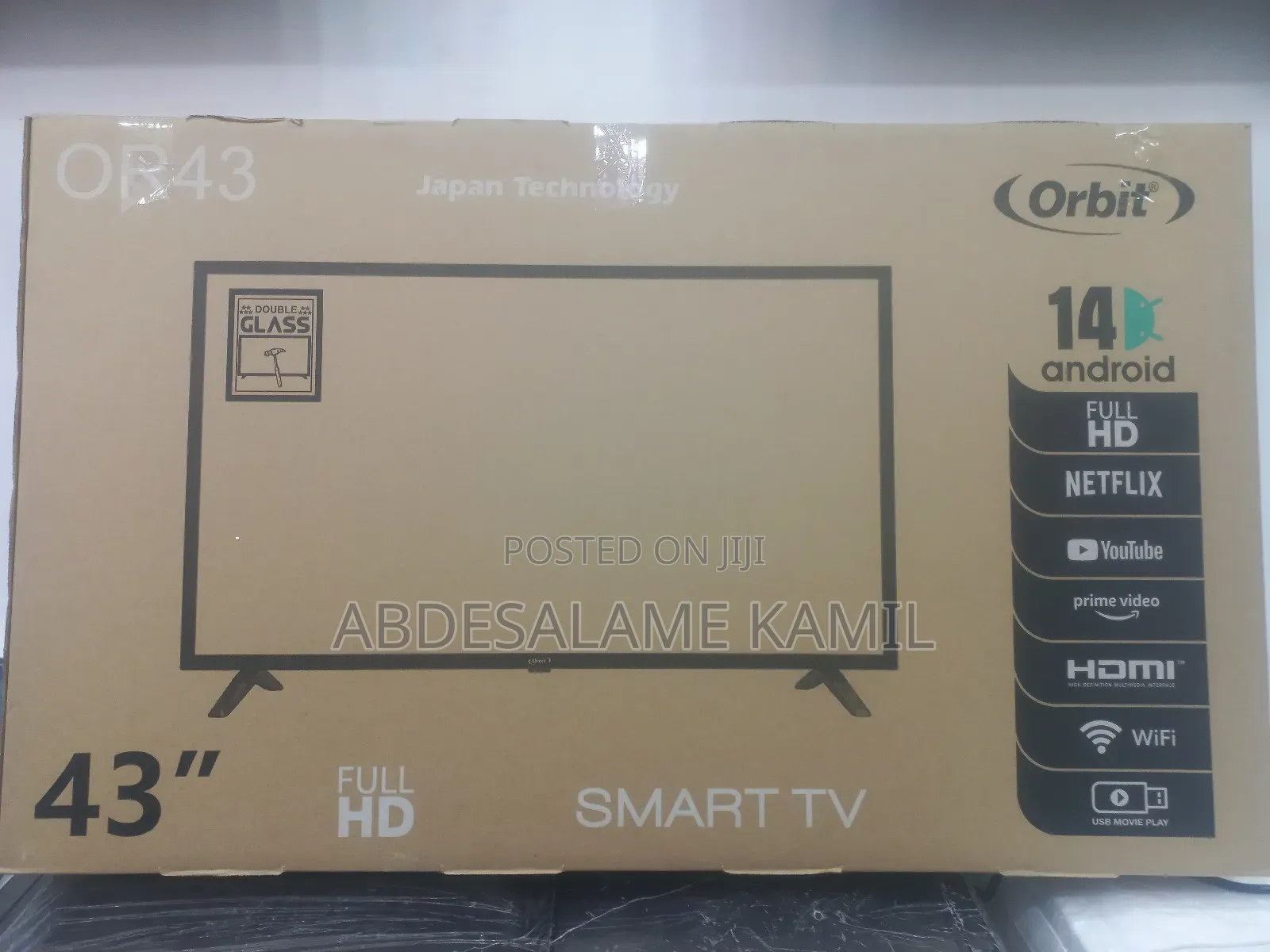 Orbit Smart Android TV 43 Inch