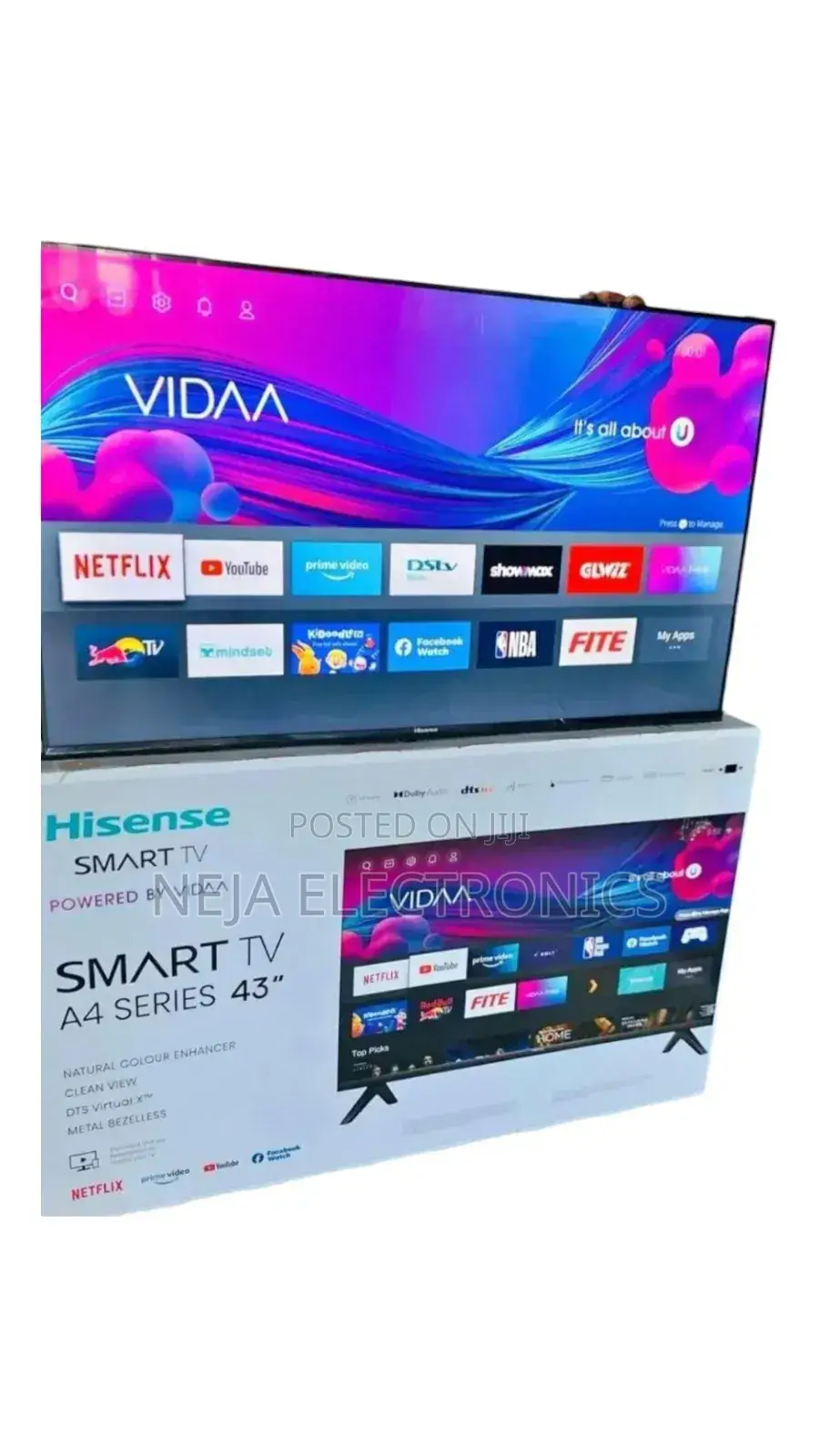 Hisense Tv 43in Smart Tv Deliver