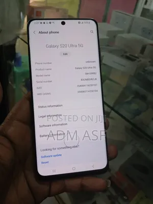 Samsung Galaxy S20 Ultra 5G 128 GB Gray