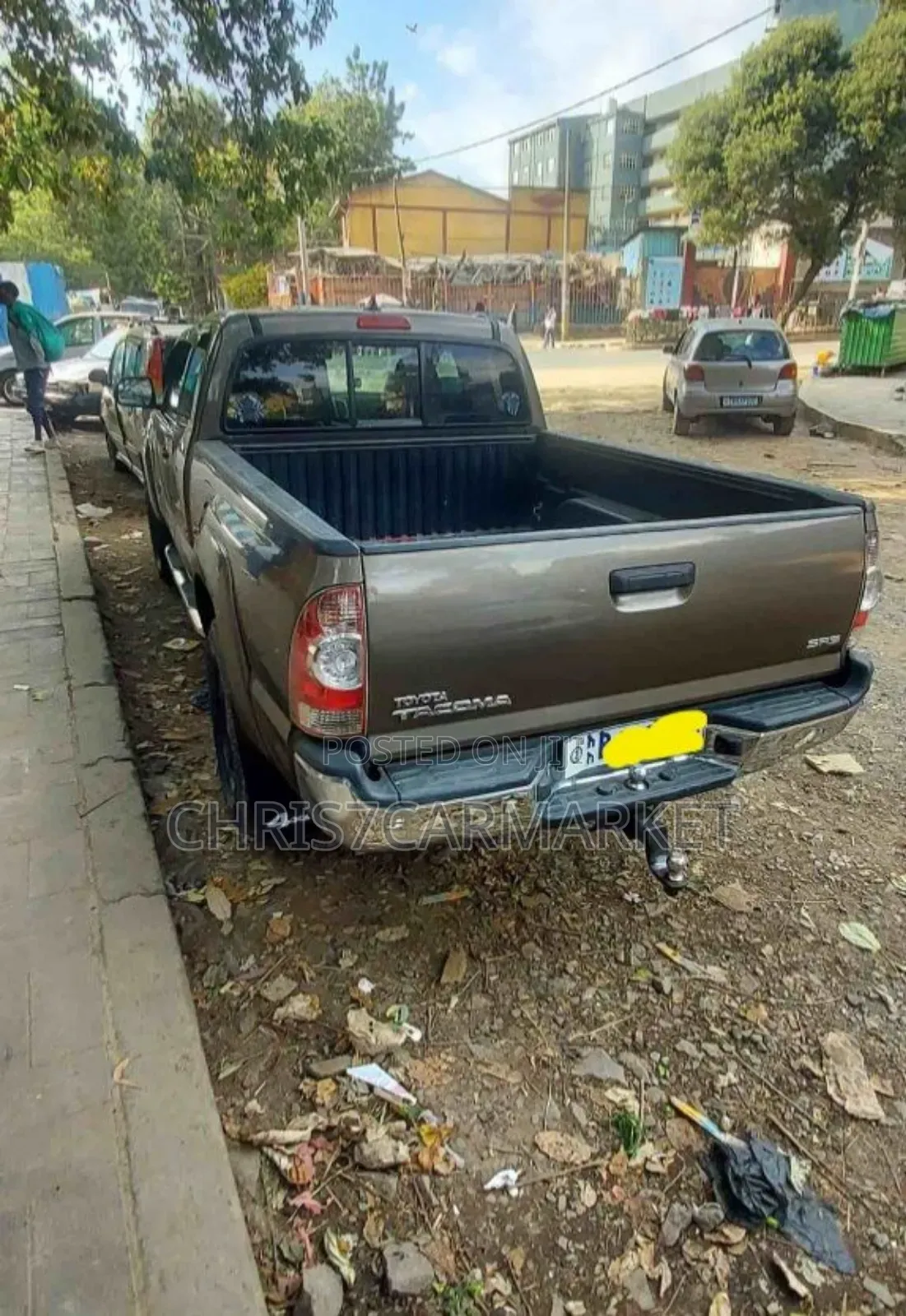 Toyota Tacoma 4dr Double Cab 2016 Gray