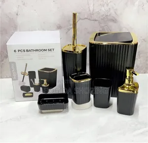 Photo - 6-Piece Bathroom Set for All Your Cleaning Needs