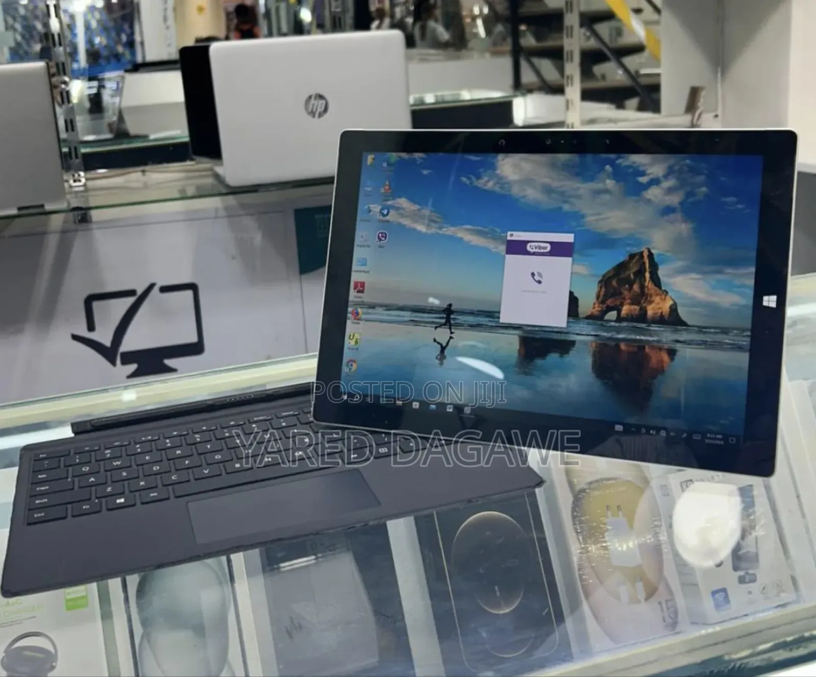 New Laptop Microsoft Surface Pro 4 8GB Intel Core I5 SSD 256GB