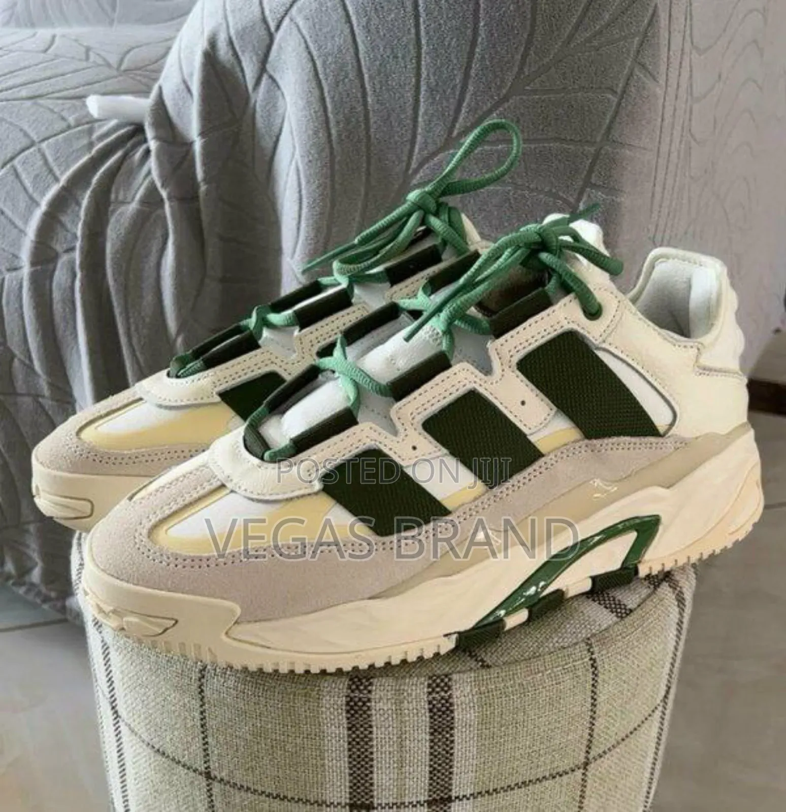 Adidas Niteball Sneakers White Green Master Quality Shoes