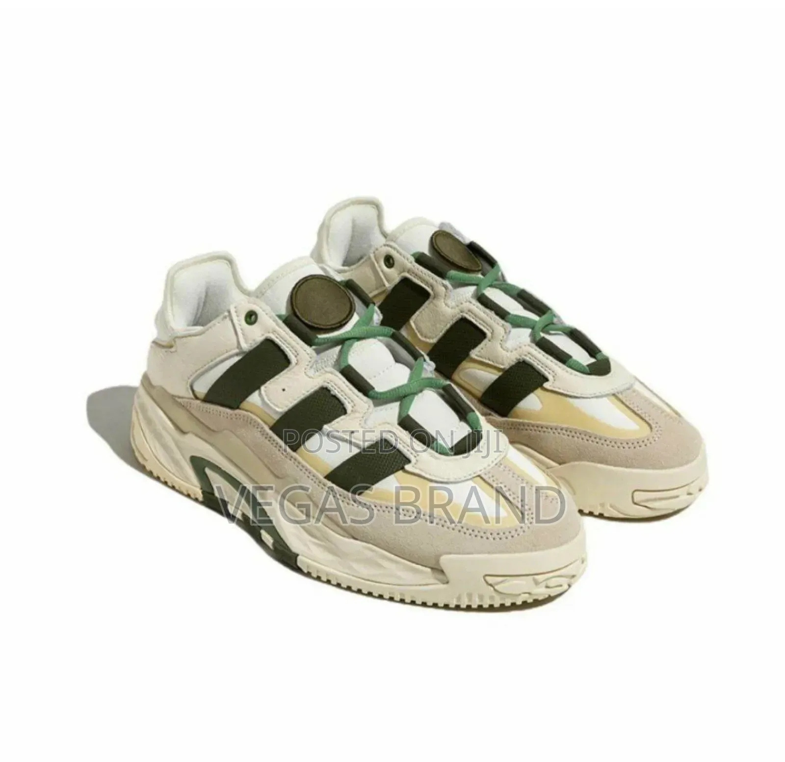 Adidas Niteball Sneakers White Green Master Quality Shoes
