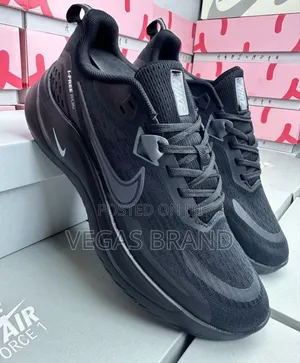 Nike Zoom Free Run Triple Black Quality Shoes
