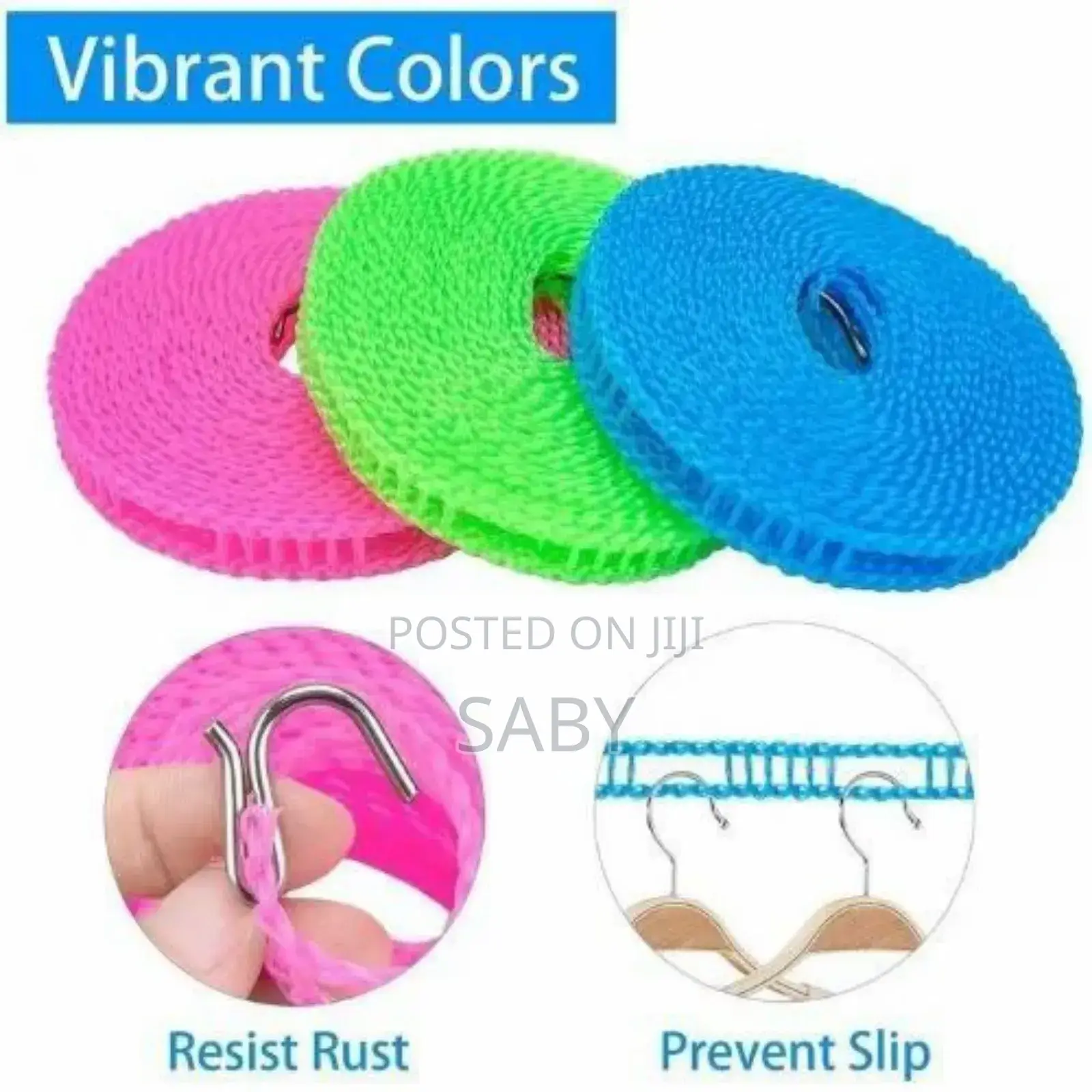 6M Windproof Clothesline