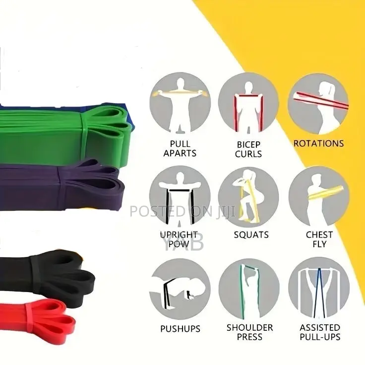 Stretching Elastic Bands Sport