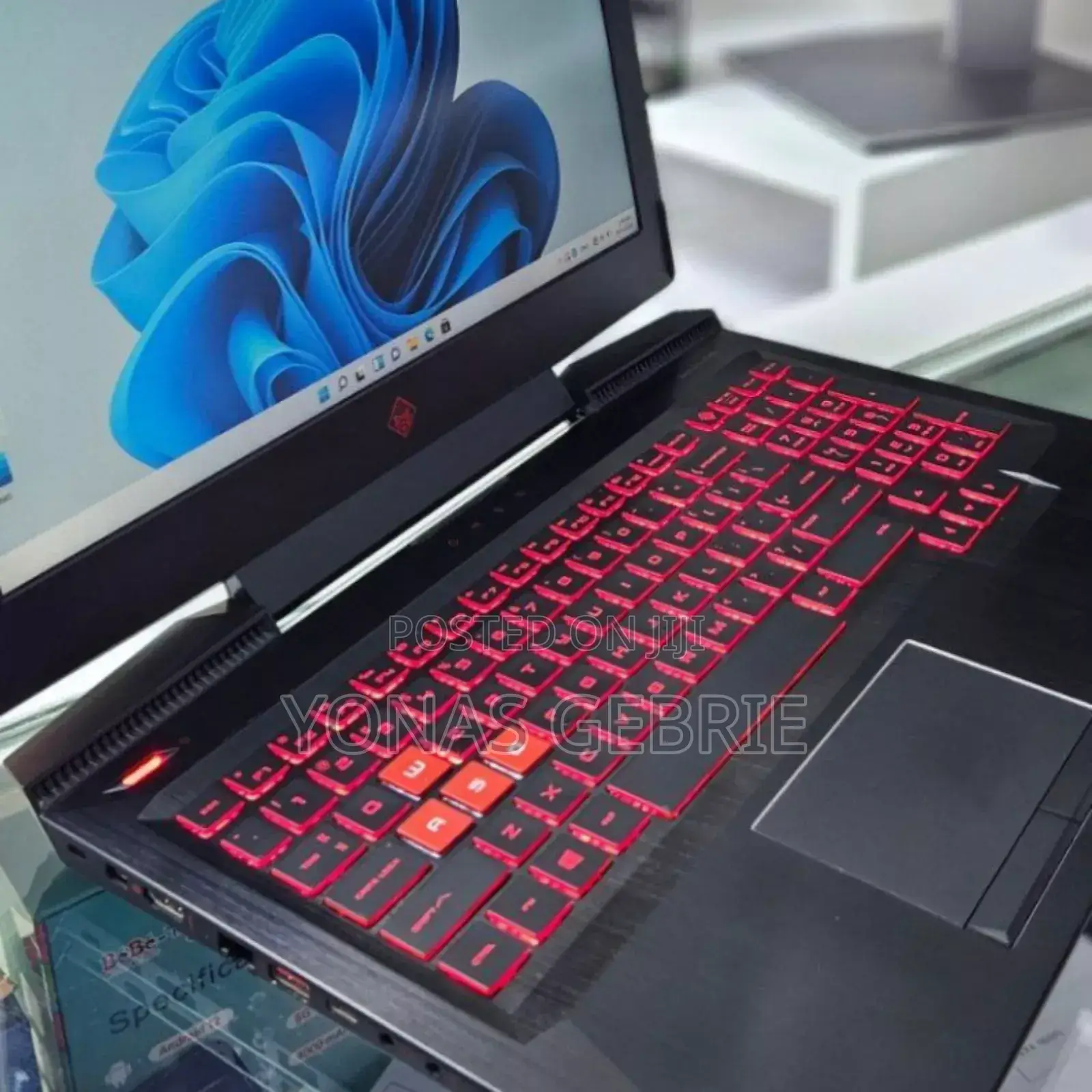 New Laptop HP Omen 15-Dh002nr 8GB Intel Core I7 HDD+SSD 1T