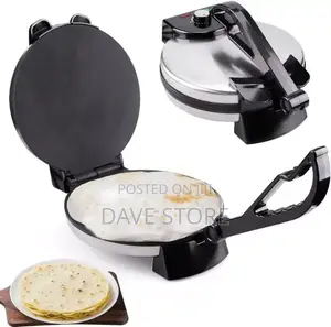 Roti Maker ቂጣ፣ ቻፓቲ እና ፈጢራ የመሳሰሉትን በቀላሉ መስራት የሚችል