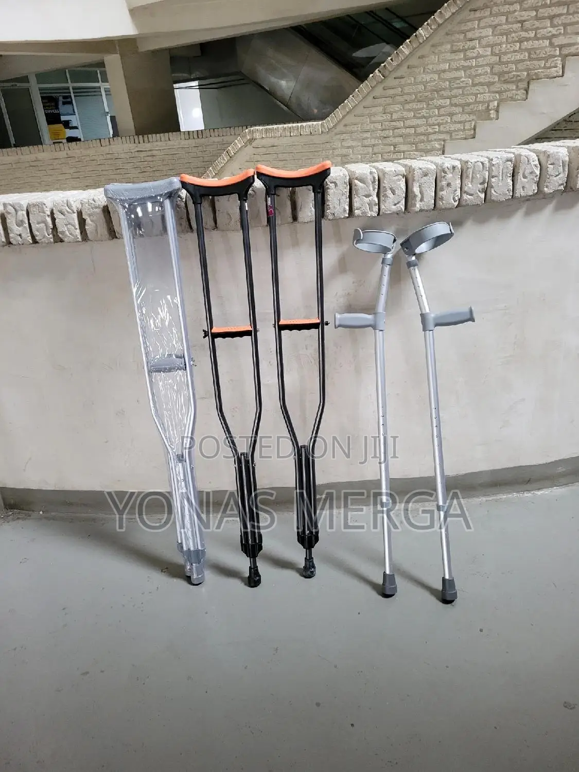 Stainless Crutches蚩auxiliary Crutches屮ክራንችcrutches*O*ክራንች