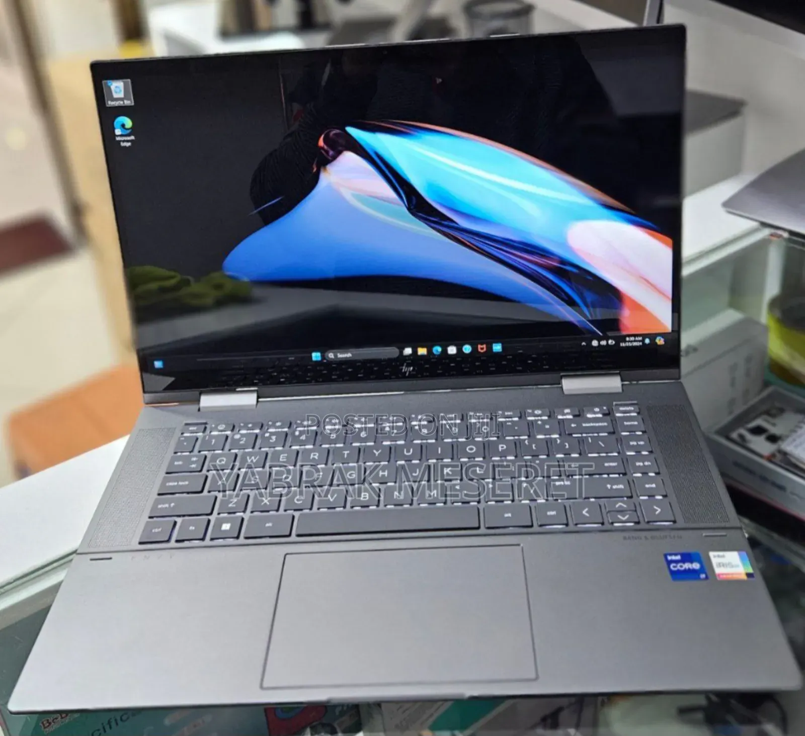 New Laptop HP Envy X360 16GB Intel Core I7 SSD 512GB