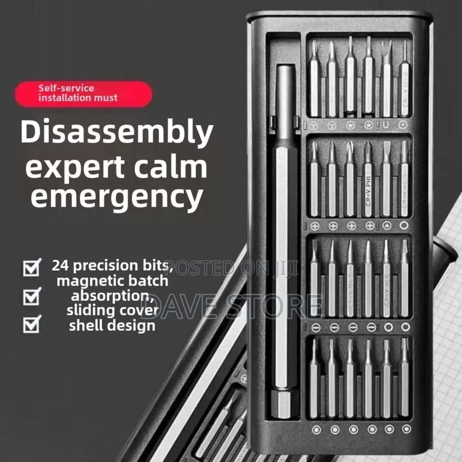 Powerology 31-in-1 Screwdriver Kit