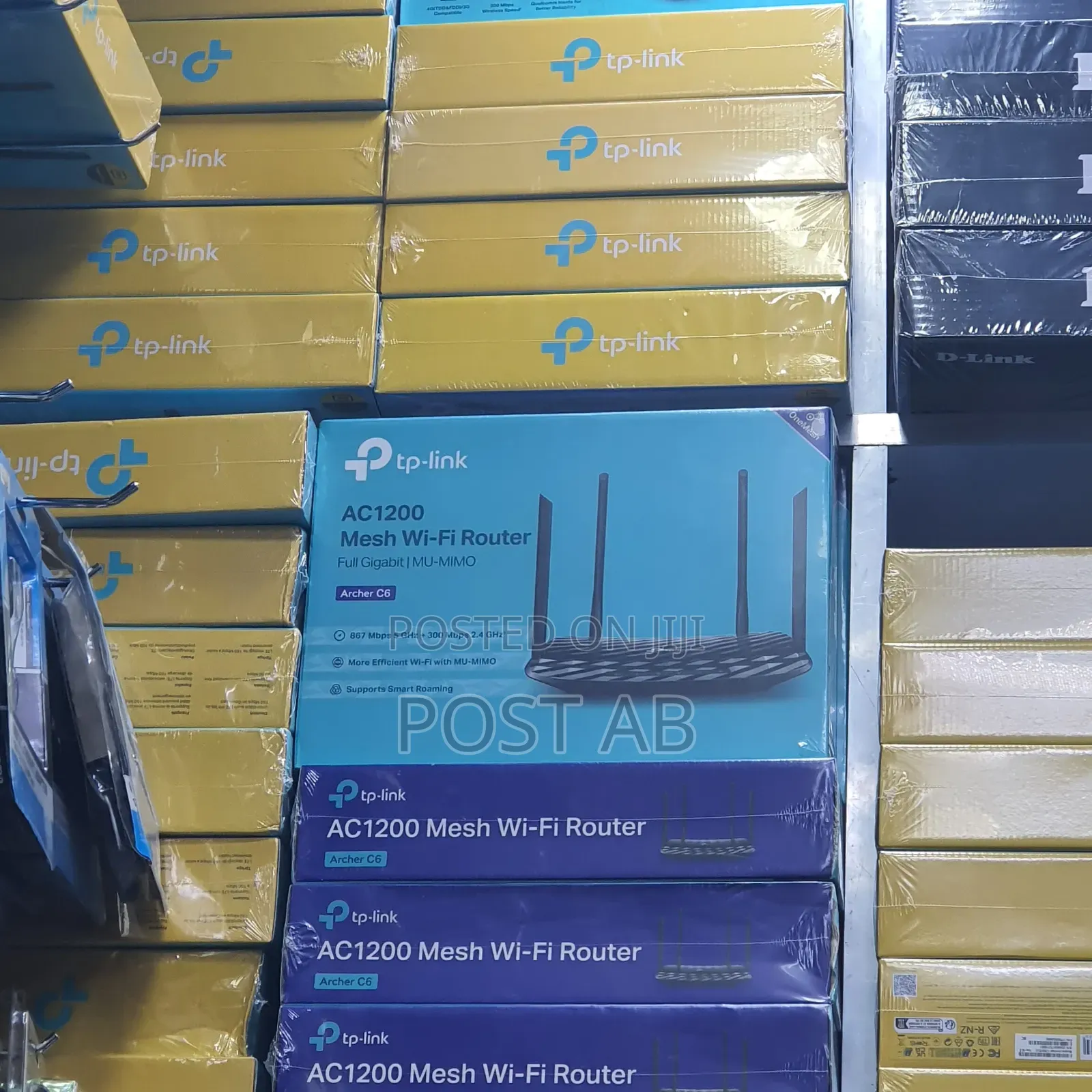 Tp-Link Archer C6 AC1200 1200mbps MU-MIMO Gigabit Router