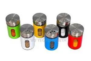 Spice Rack Set of 6 Spice Shakers