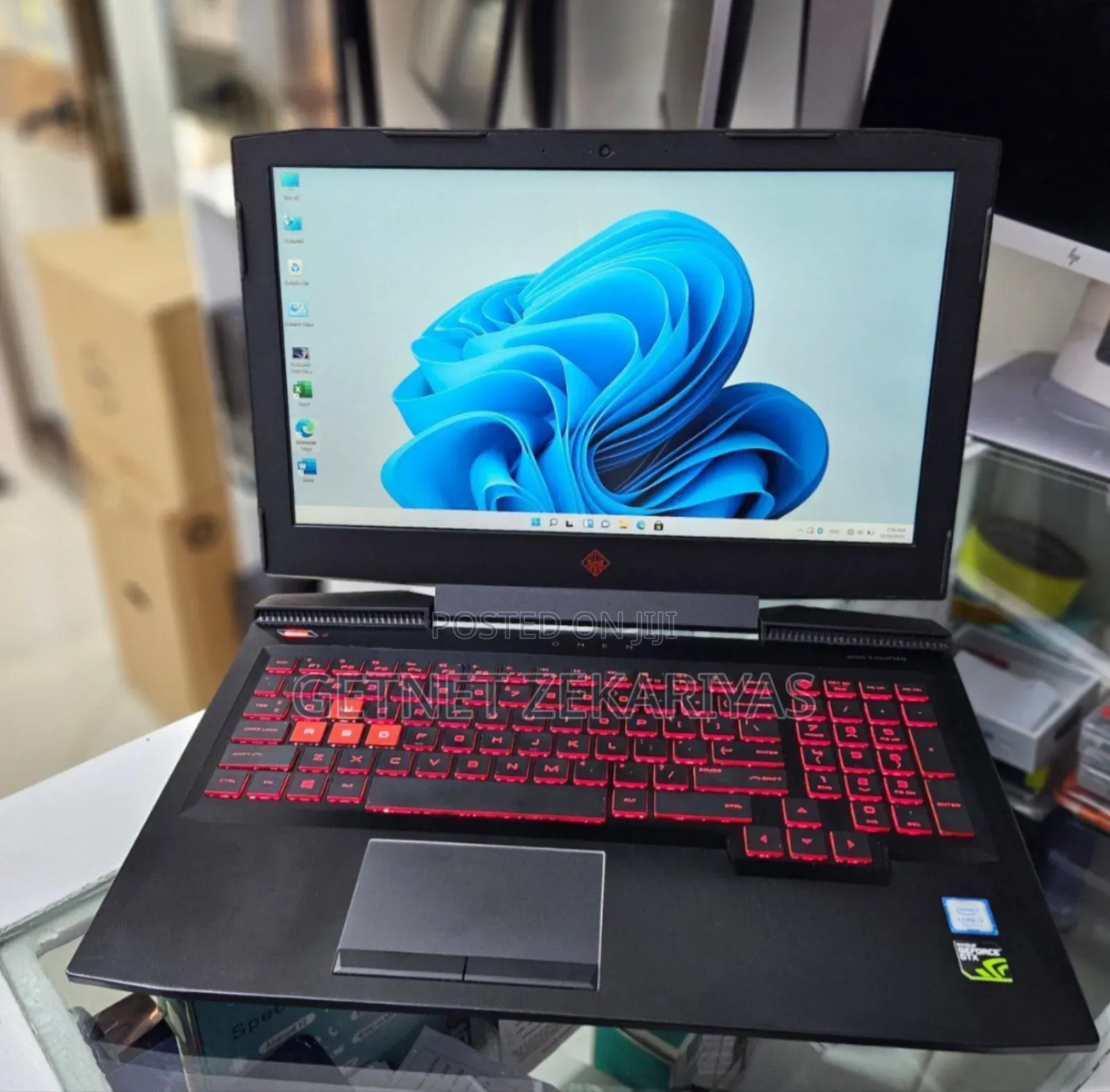 New Laptop HP Omen 15 8GB Intel Core I7 HDD+SSD 128GB