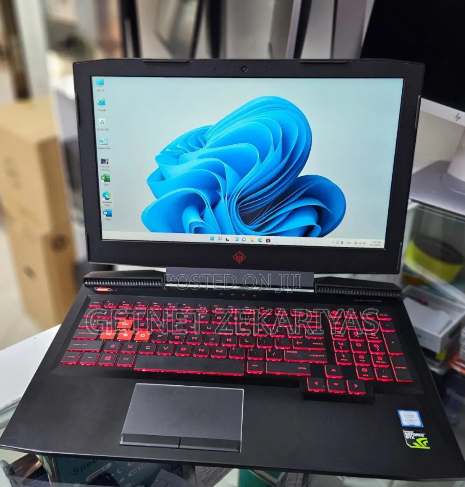 New Laptop HP Omen 15 8GB Intel Core I7 HDD+SSD 128GB