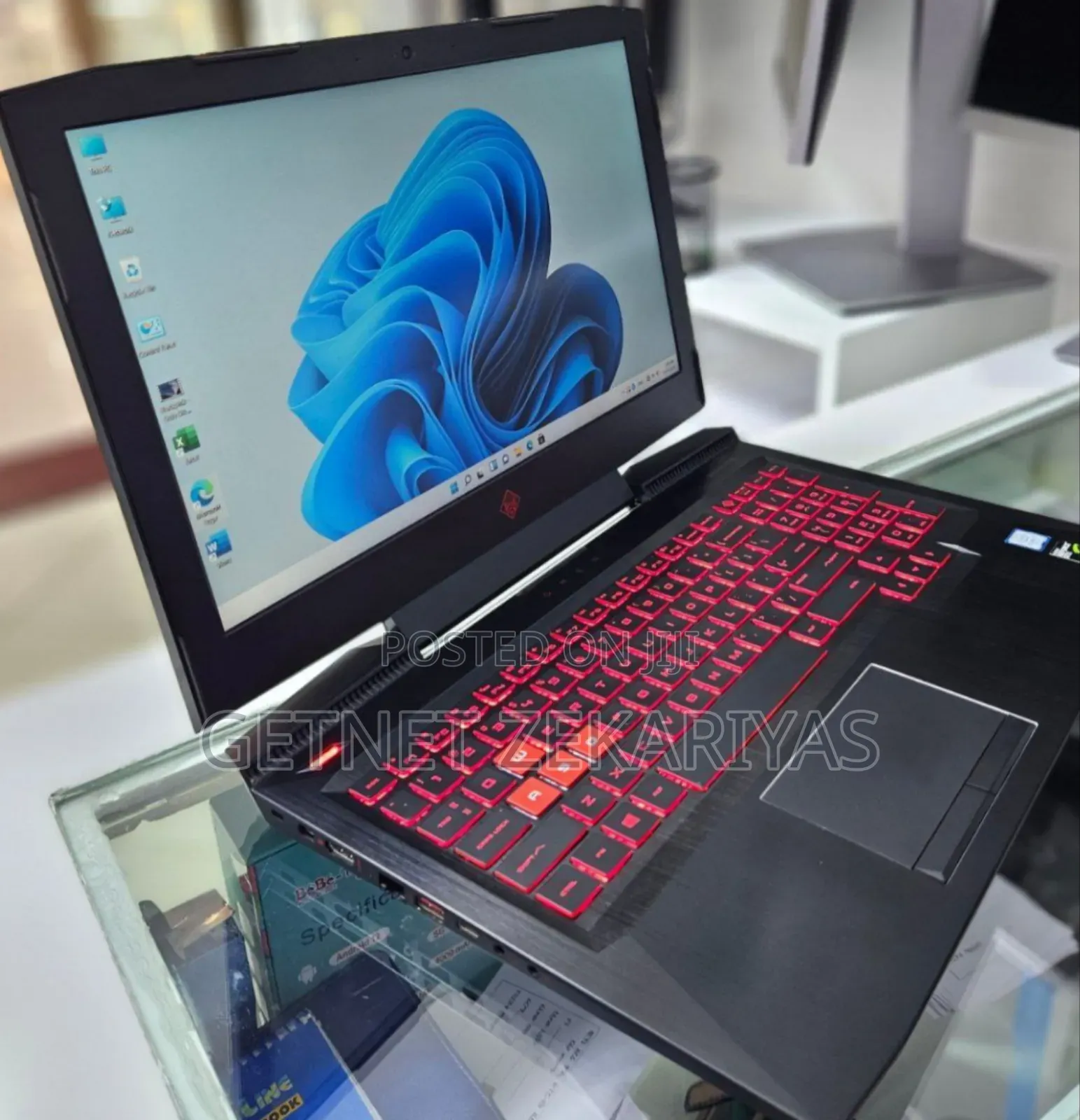 New Laptop HP Omen 15 8GB Intel Core I7 HDD+SSD 128GB