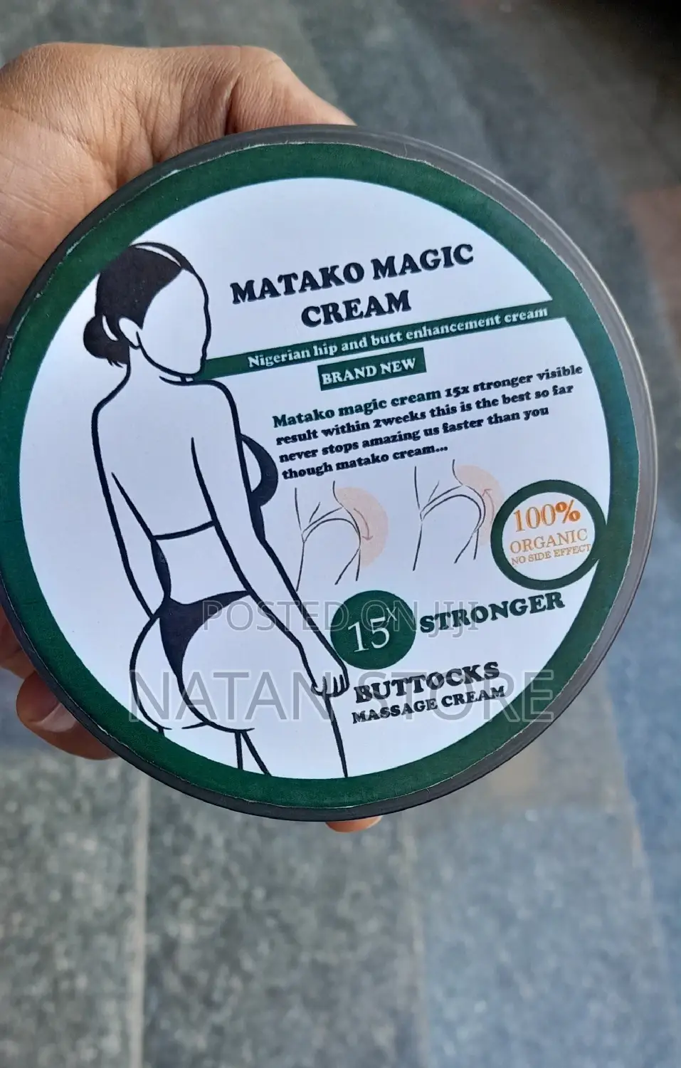 የዳሌ ማሳደጊያ የናይጀሪያ ሴቶች ቁመና ሚስጥር የሆነው Matako Magic Cream