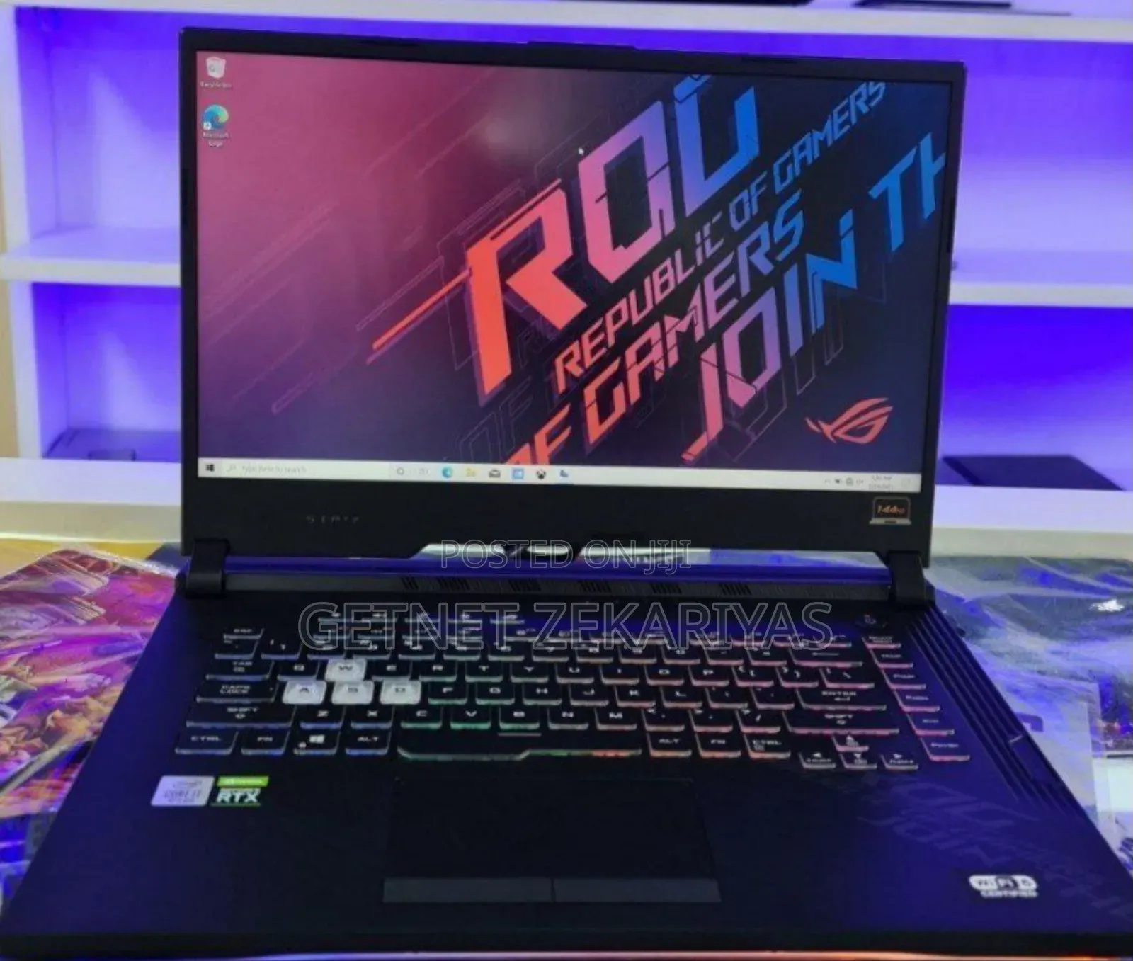 New Laptop Asus ROG Strix G15 16GB Intel Core I7 SSD 512GB