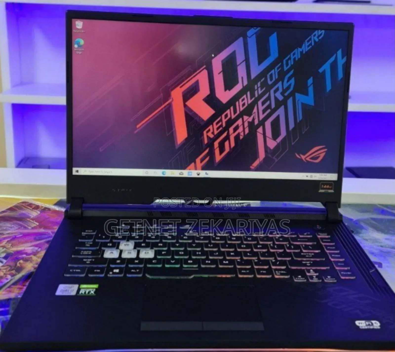 New Laptop Asus ROG Strix G15 16GB Intel Core I7 SSD 512GB