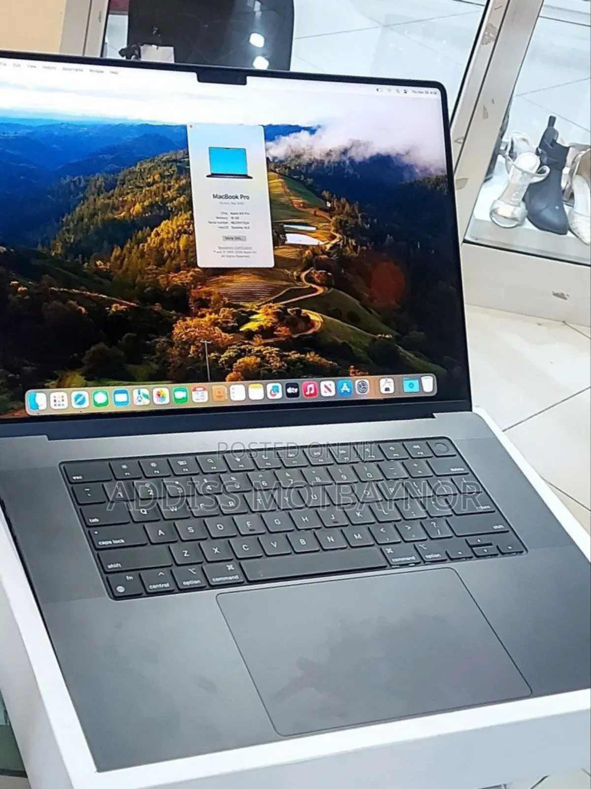New Apple MacBook Pro 2023 M3 Max 16-Inch 18GB Apple M3 Pro SSD 512GB