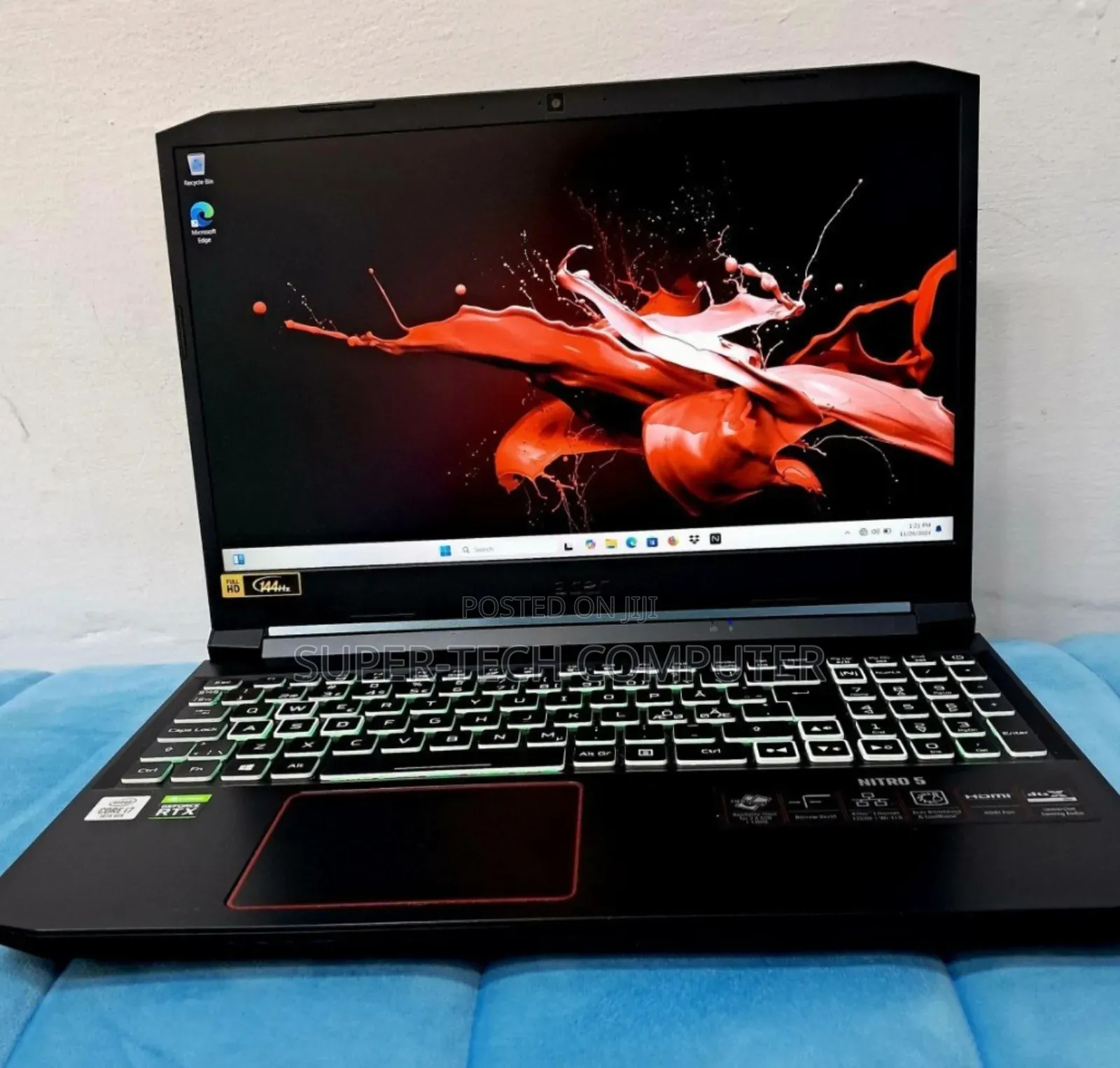 New Laptop Acer Nitro 5 16GB Intel Core I7 SSD 512GB