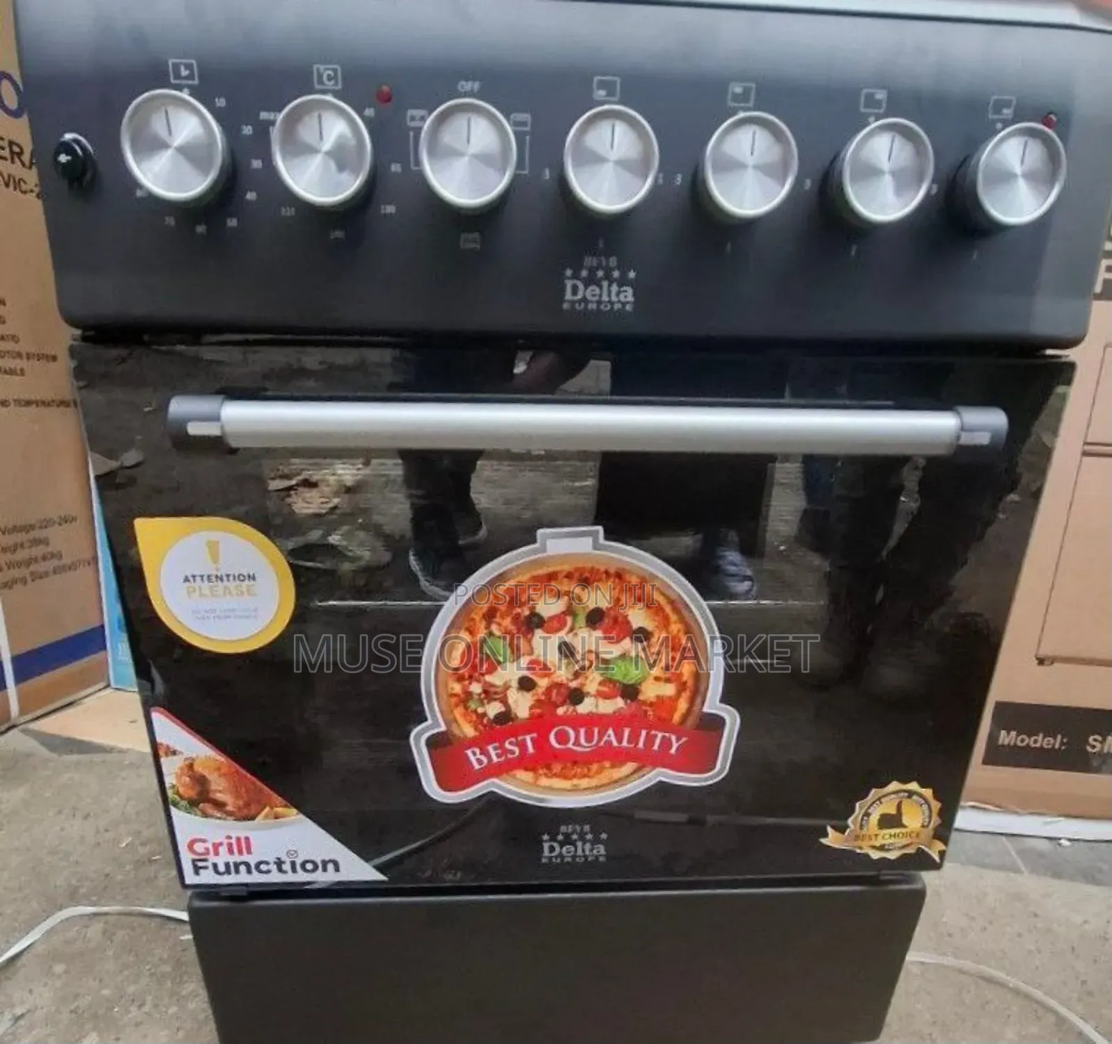 Delta Europe Oven 60/60/90 2gas And 2 Electric