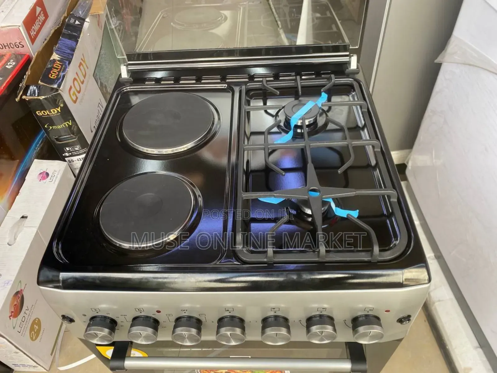 Delta Europe Oven 60/60/90 2gas And 2 Electric