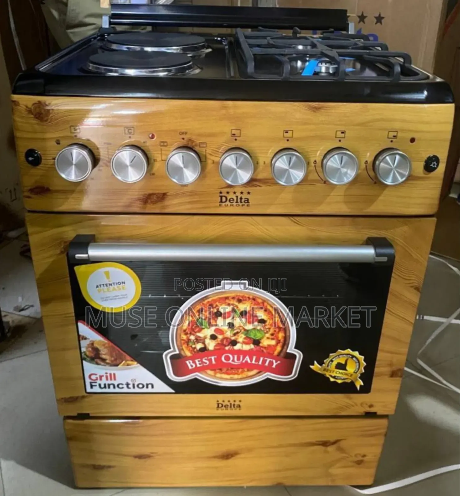 Delta Europe Oven 60/60/90 2gas And 2 Electric