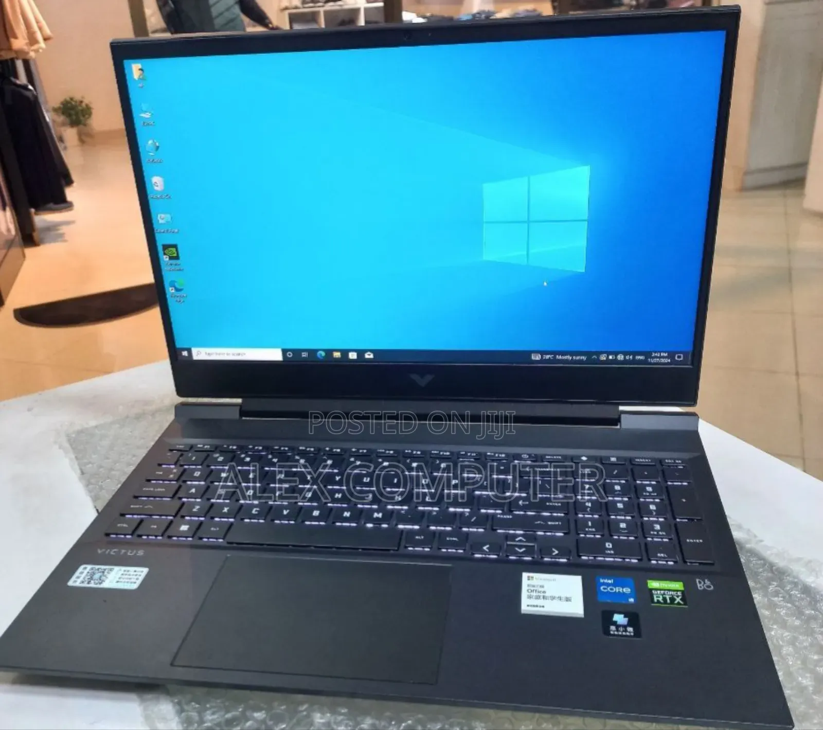 New Laptop HP Victus 16 16GB Intel Core I5 SSD 512GB