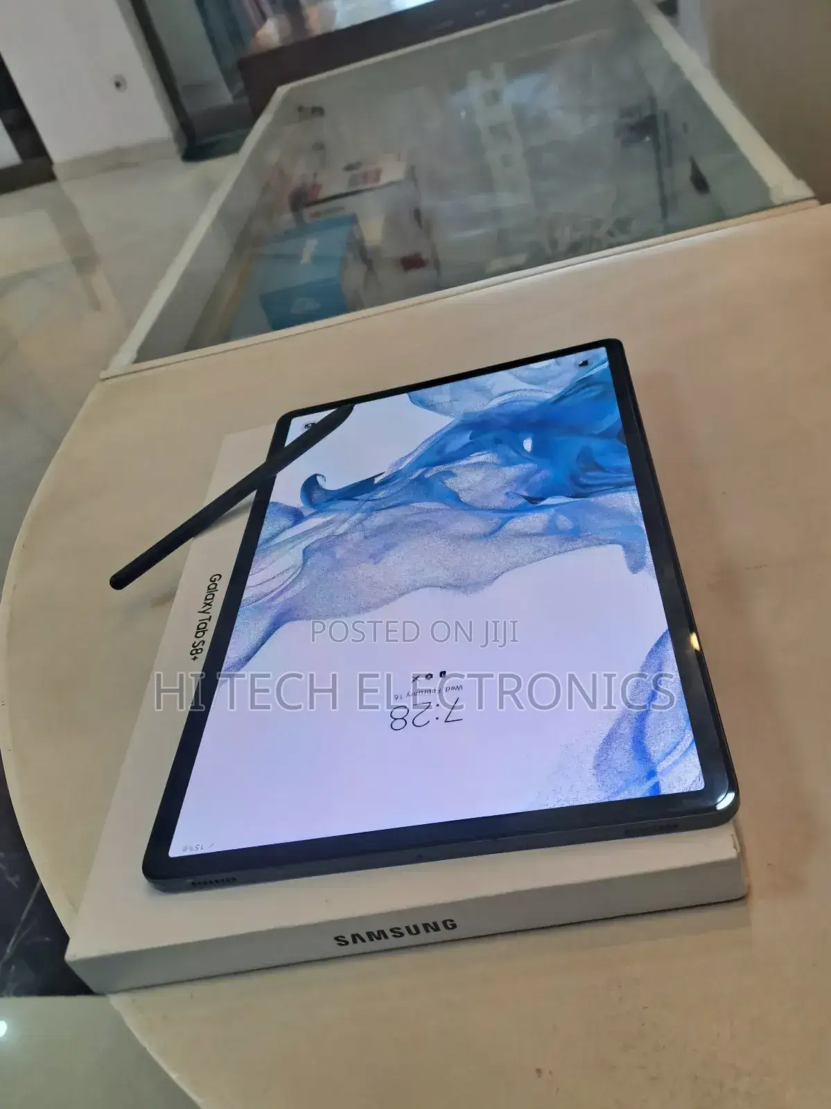 New Samsung Galaxy Tab S8+ 256 GB Black