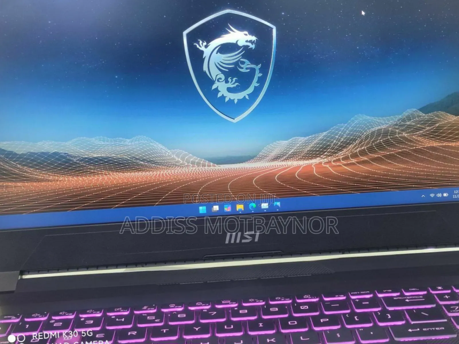 New Laptop MSI GF63 16GB Intel Core I9 SSD 1T