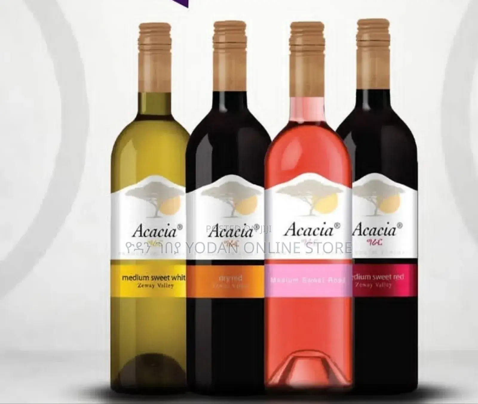 ግራር ጣፋጭ ወይን Acacia Medium Sweet Wine