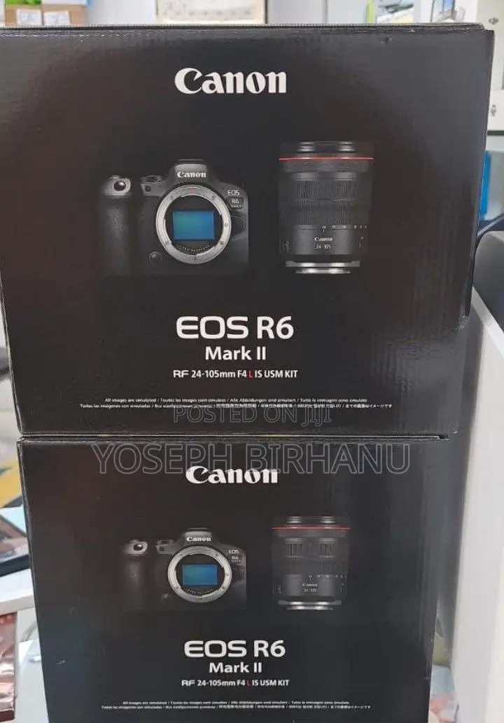 Canon Eos R6 Mark 2 Brand New With 24-105 Rf F4 Usm Kit Lens