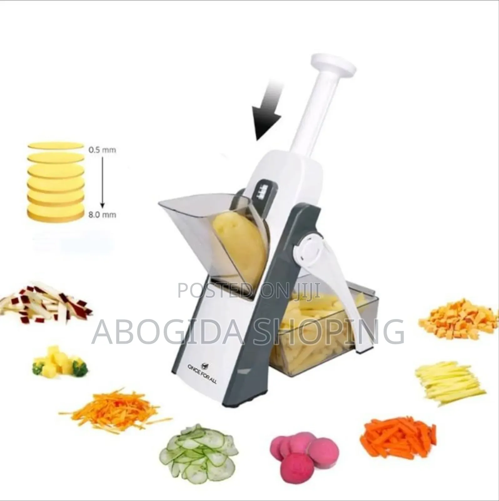 Safe and Reliable Spring Slicer for Vegetables