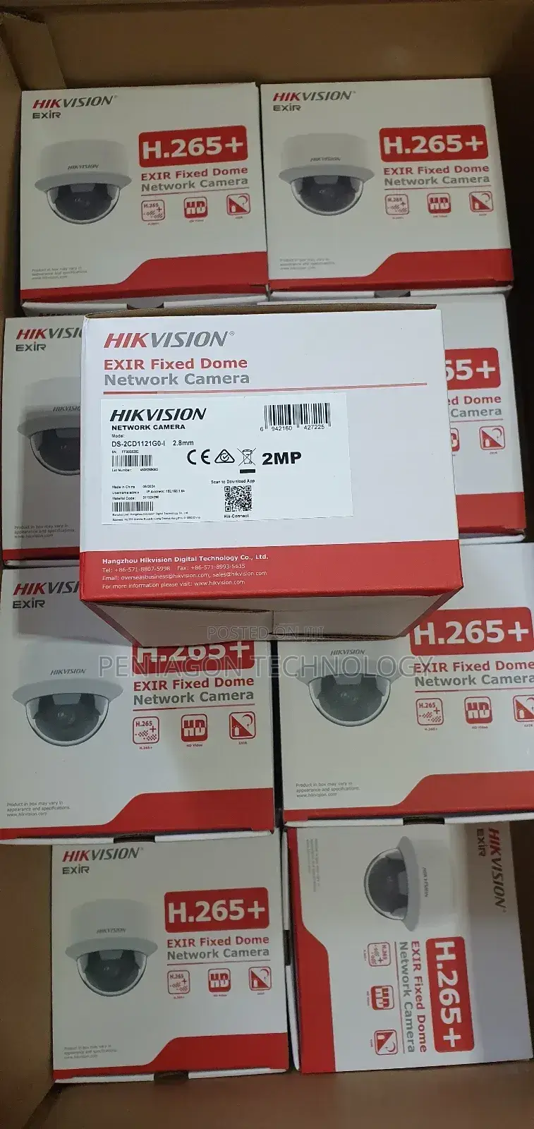 Fixed Bullet Doom Network Camera