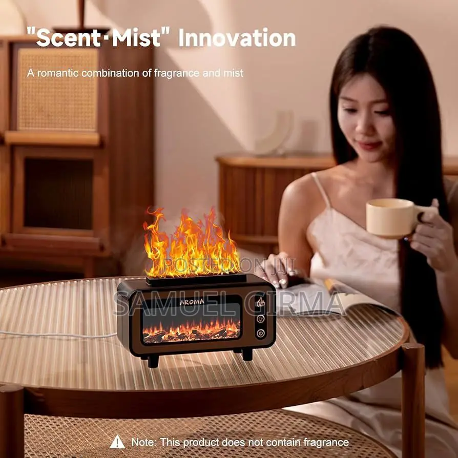 Vintage Fireplace Aroma Diffuser