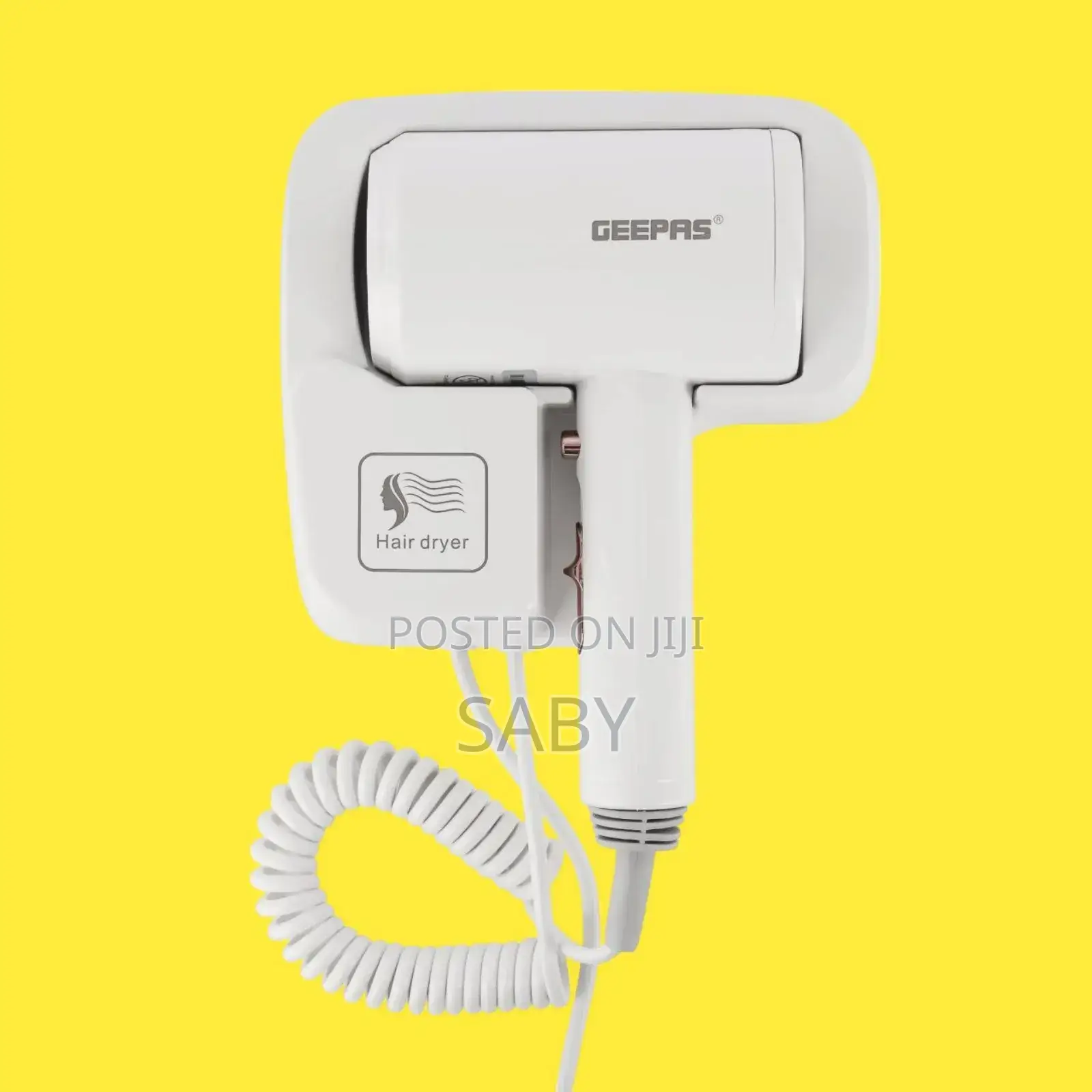 Geepas Wall Mounted Hair Dryer