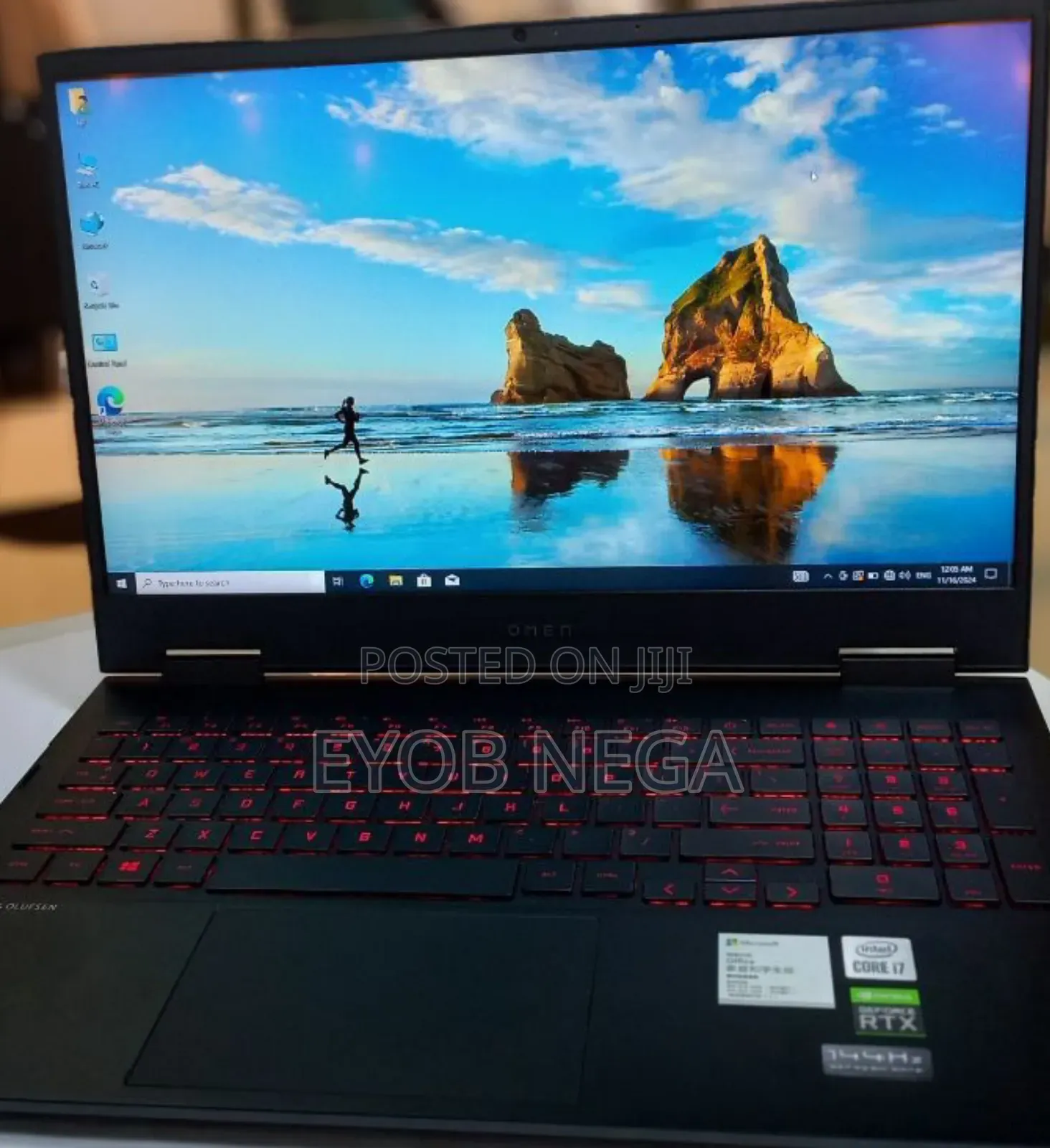 New Laptop HP Omen 15 16GB Intel Core I7 SSD 512GB