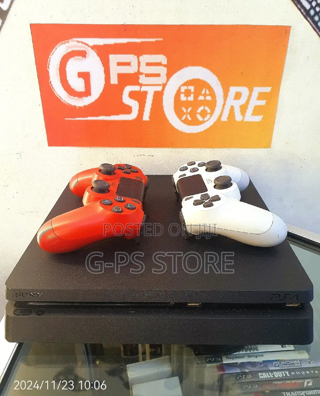Ps 4 Slim ከዋስትና ጋር