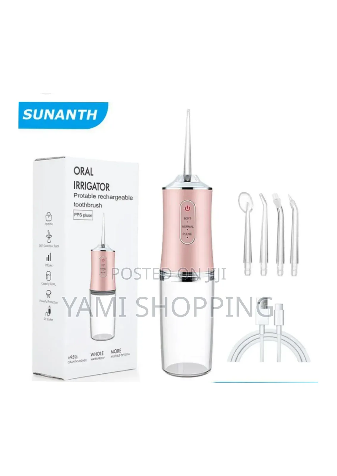 4in1 Rechargeable Portable Water Flosser